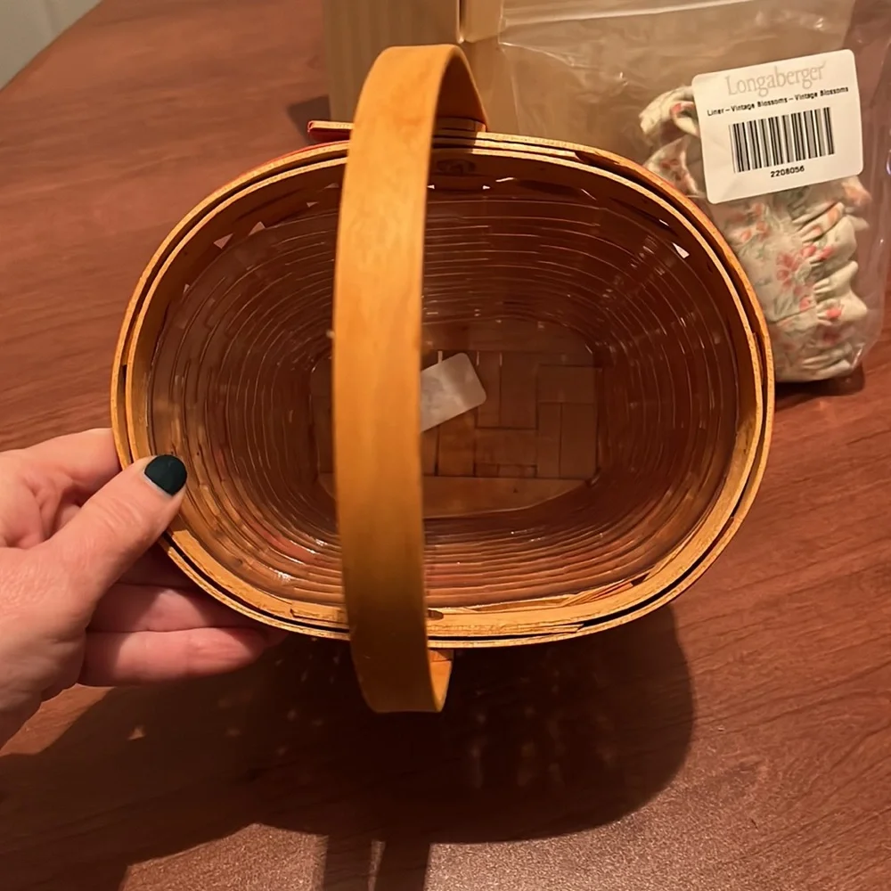 Longaberger With Love 2001 Mothers Day basket